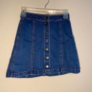 Denim skirt